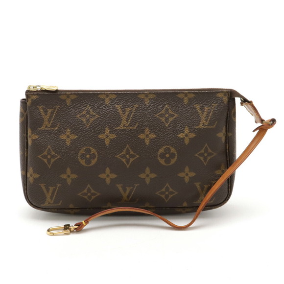 Louis Vuitton Accessoires Pochette Bag Handbag Monogram - Picture 1 of 8
